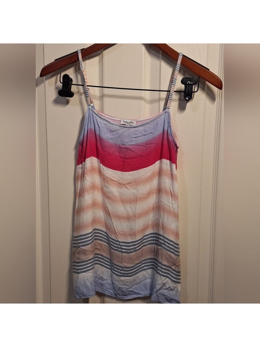 Splendid Women's Pink Purple Ombre Camisole Tanktop